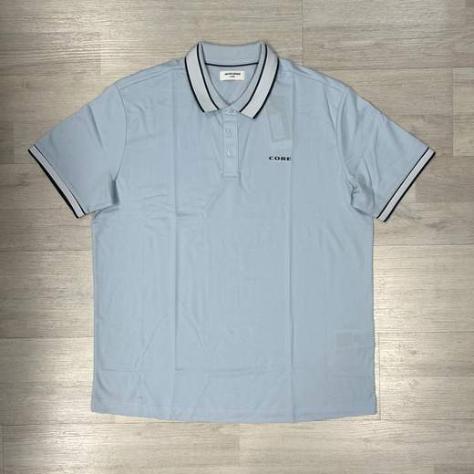 Polo mezza manica uomo in cotone traspirante - Jack&Jones taglie grandi