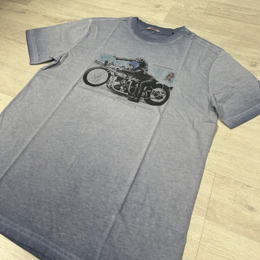 T-shirt uomo in cotone traspirante - Rifle