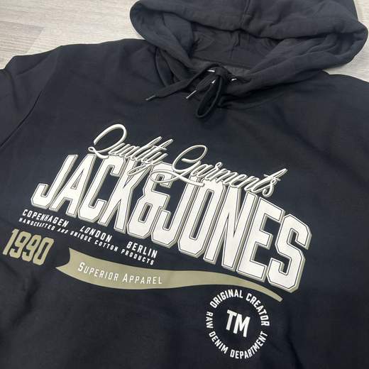 Felpa con cappuccio Jack&Jones - Taglie forti uomo