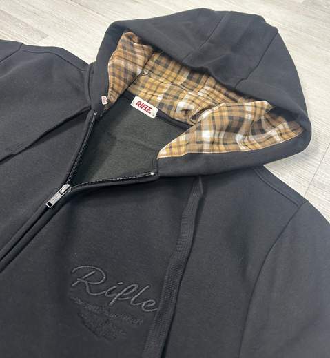 Felpa invernale Rifle da uomo con cappuccio