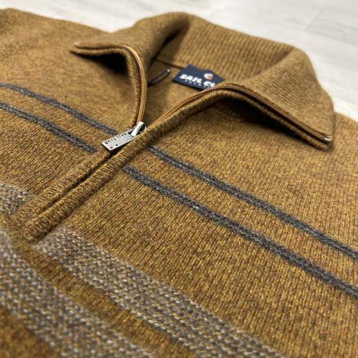 Maglione  invernale uomo Sail Club con collo alto e zip
