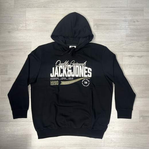 Felpa con cappuccio Jack&Jones - Taglie forti uomo