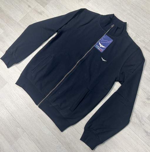 Felpa full zip Marina Club articolo ARMY