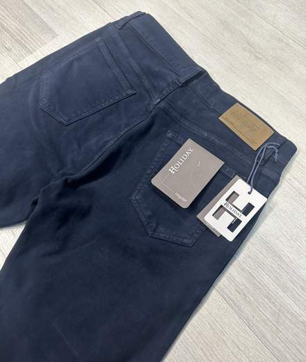 Pantaloni uomo in cakdo fustagno Holiday a vita alta Regular