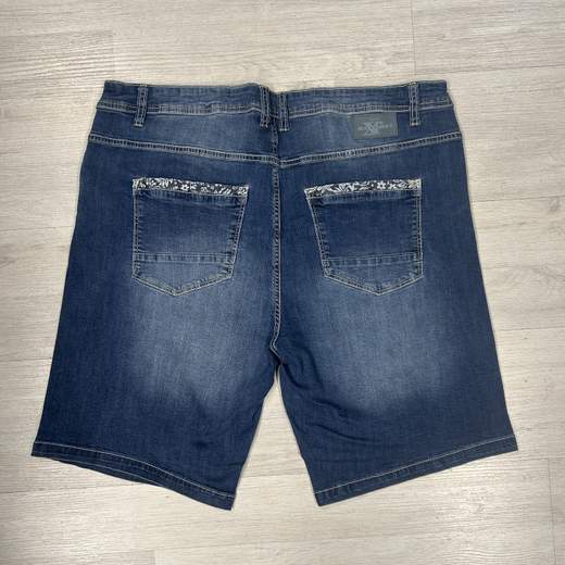 Bermuda uomo in denim elasticizzato - Taglie Grandi Easy Maxfort