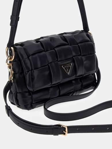 GUESS BORSA DONNA A TRACOLLA MARION INTRECCIATA  - HWWG8072190