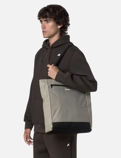 K-WAY BORSA A SPALLA ELLIANT BLACK PURE -K7116NW
