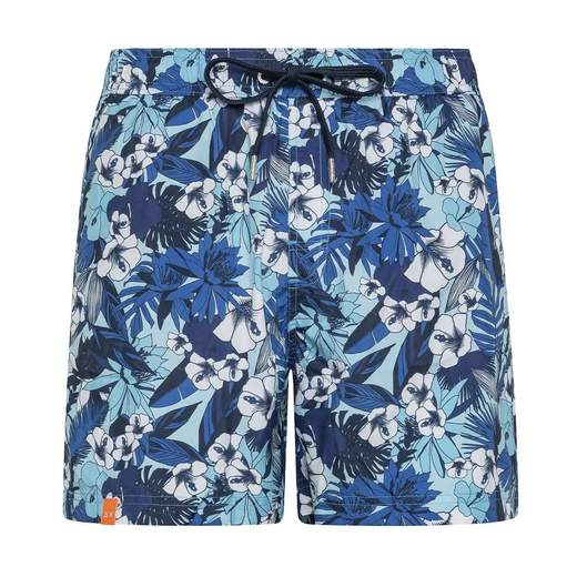 SUN 68 SWIM PANT HAWAII FLUO
