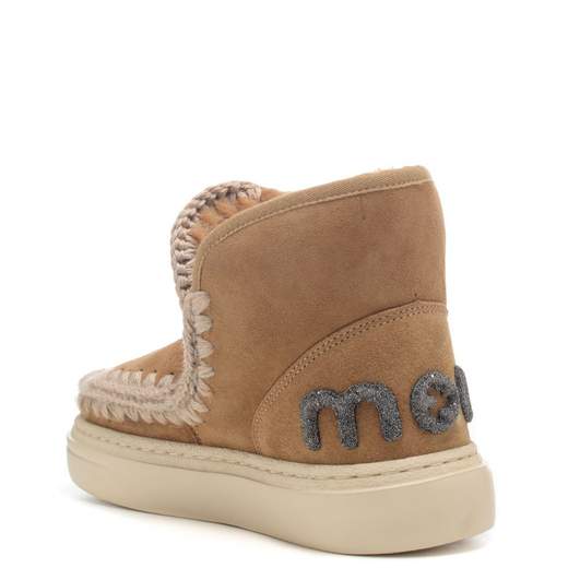 MOU MOU Eskimo Sneaker Bold Glitter Logo Stivaletto