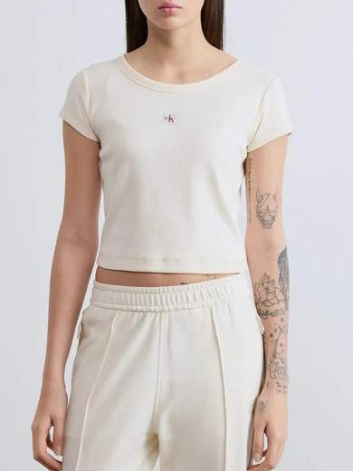 CALVIN KLEIN LABEL T-SHIRT DONNA - LV047C200G