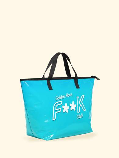 F**K Maxi beachbag   FA26-SU8905X82