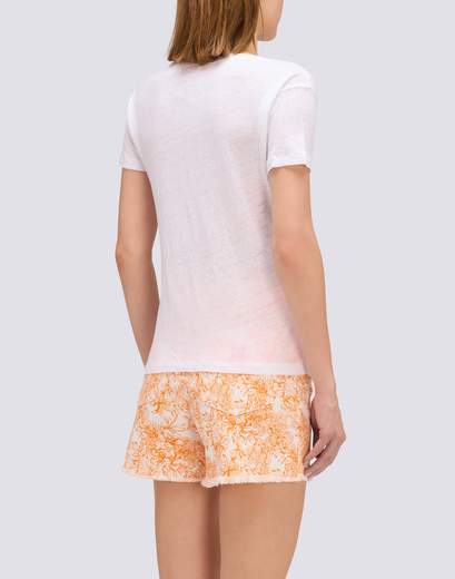 SUNDEK V-NECK T-SHIRT DONNA  -W967TELI800
