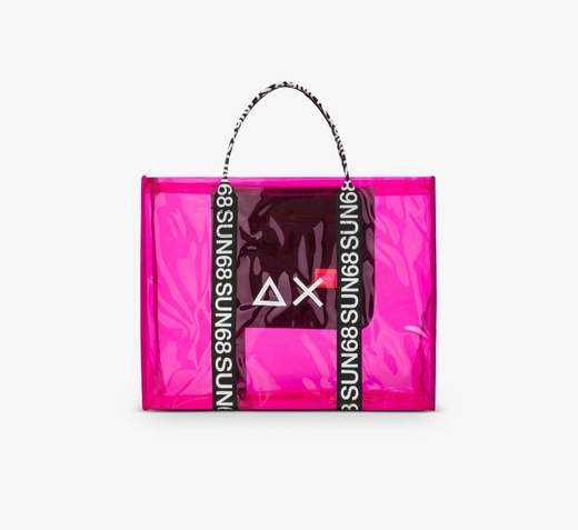 SUN 68 BORSA  A MANO DONNA TRANSPARENT BIG - X35233