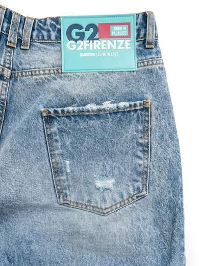 G2 FIRENZE SHORTS - SKY BLUE