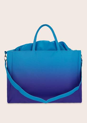F**K PRINTED CANVAS BEACH  BORSA A MANO   -FA25-A030X46