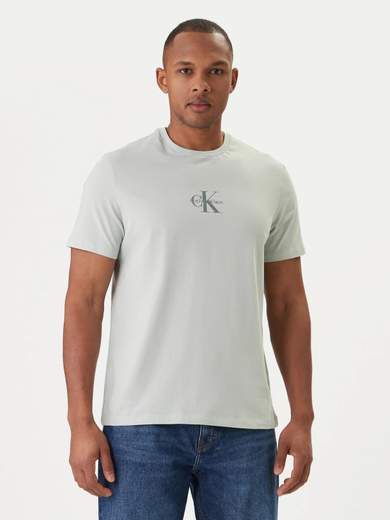 CALVIN KLEIN T-SHIRT  MICRO MONOLOG - LV04RB866G