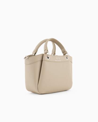 ARMANI EXCHANGE Borsa in ecopelle con dettaglio tracolla