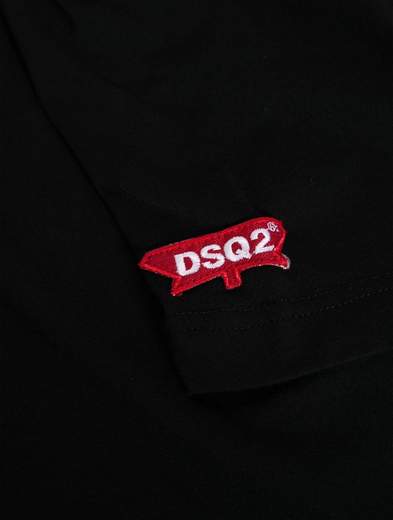 DSQUARED ROUND NECK T-SHIRT - D9M204900