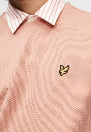 LYLE & SCOTT Popcorn Jacquard  T-SHIRT  uomo - TS2406V