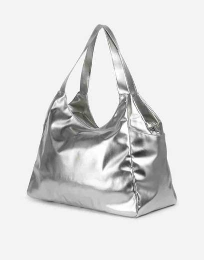 SUNDEK LAMINATED SHOPPER BAG WITH LOGO