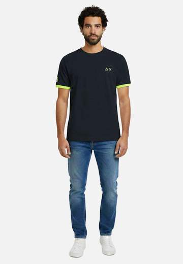 SUN 68 T-SHIRT PIQUET UOMO  - T36120