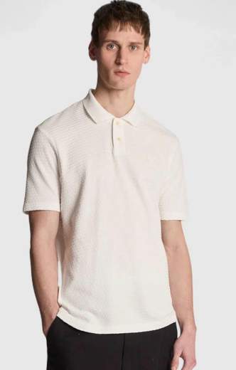 LYLE & SCOTT Popcorn Jacquard  POLO uomo  - SP2400V