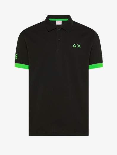 SUN 68 POLO UOMO BIG LOGO  -A36121