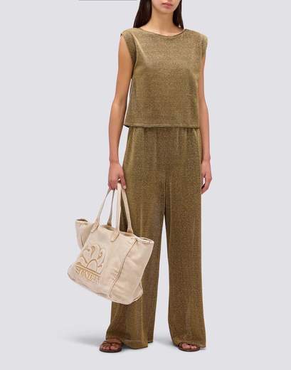 SUNDEK LUREX PANTALONI DONNA  -W964TRL6100
