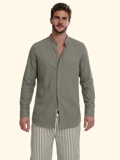 F**K Camicia collo coreano  FK26-SM7001
