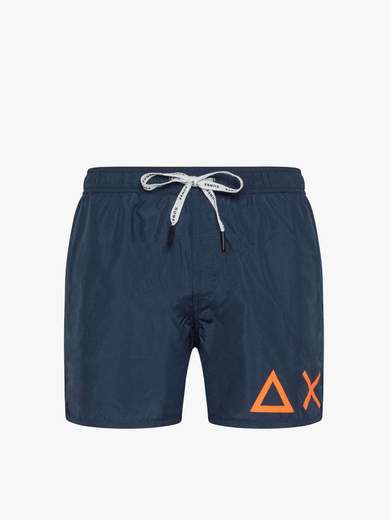 SUN 68 SWIM SHORT SOLID BIG LOGO