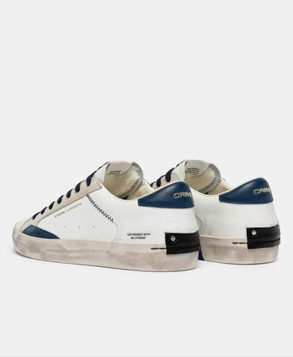 CRIME LONDON SNEAKERS  DISTRESSED LO -19003PP8