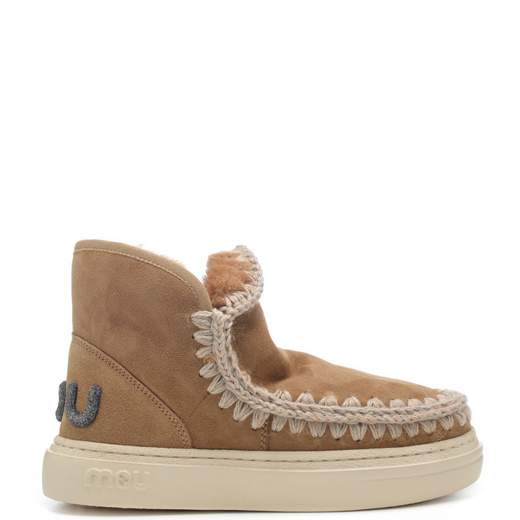MOU MOU Eskimo Sneaker Bold Glitter Logo Stivaletto