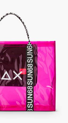 SUN 68 BORSA  A MANO DONNA TRANSPARENT BIG - X35233