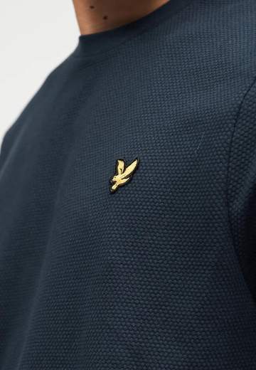 LYLE & SCOTT Popcorn Jacquard  T-SHIRT  uomo - TS2406V