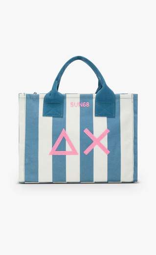 SUN 68 BORSA DONNA CANVAS PRINTED BIG  - X35227