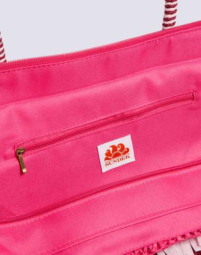 SUNDEK LIBERA FRINGES  BORSA MARE DONNA - AW744ABPA100