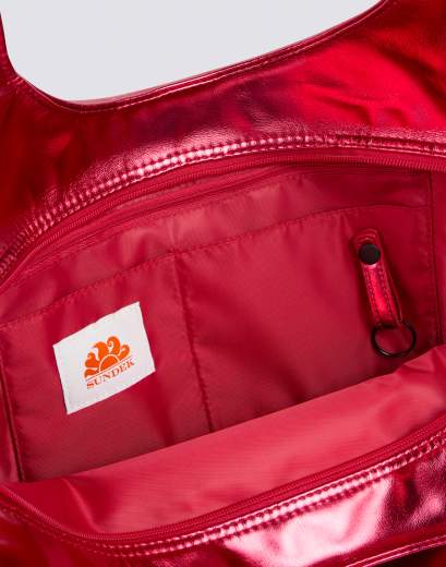 SUNDEK LAMINATED SHOPPER BAG WITH LOGO