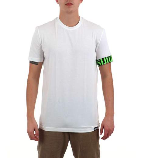 DSQUARED ROUND NECK T-SHIRT - D9M3S5770