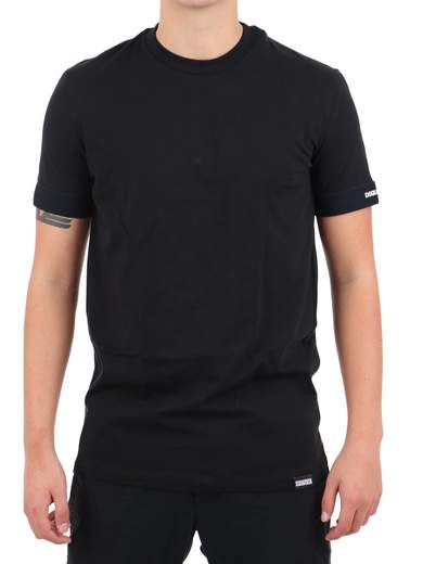 DSQUARED ROUND NECK T-SHIRT - D9M3U4810