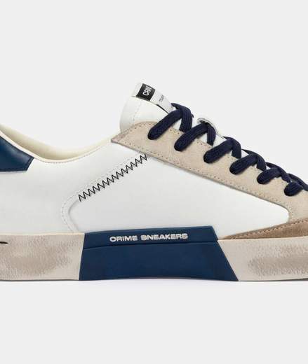 CRIME LONDON SNEAKERS  DISTRESSED LO -19003PP8