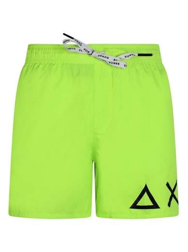 SUN 68 SWIM SHORT SOLID BIG LOGO