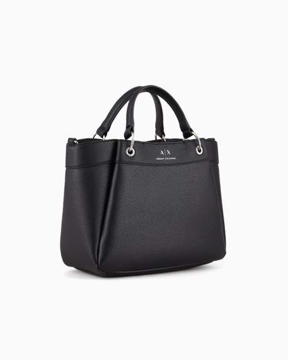 ARMANI EXCHANGE Borsa in ecopelle con dettaglio tracolla