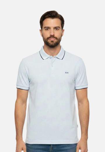 SUN 68 POLO SMALL STRIPE   -A36111