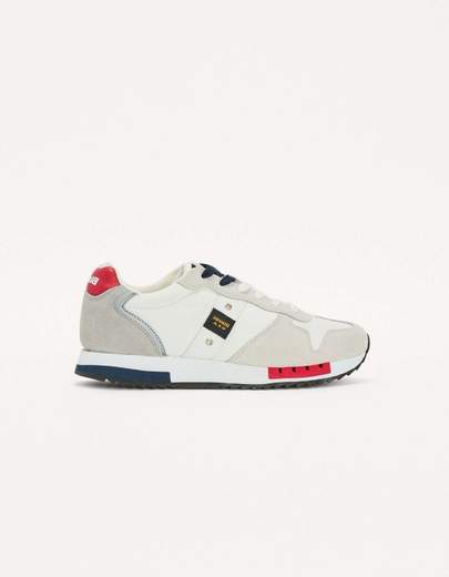 BLAUER sneakers MAN SUEDE/MESH RUNNING  -QUEENS01/MES