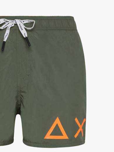 SUN 68 SWIM SHORT SOLID BIG LOGO