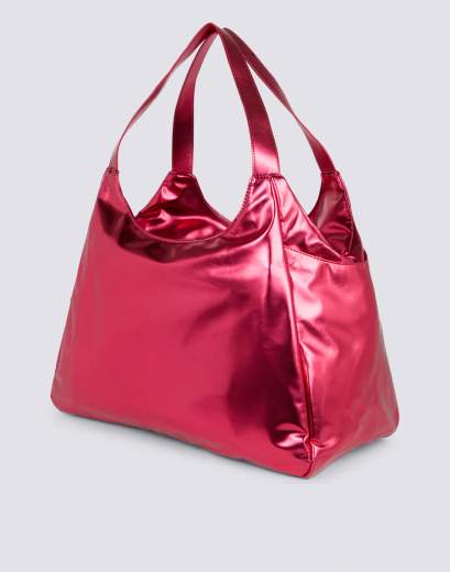 SUNDEK LAMINATED SHOPPER BAG WITH LOGO