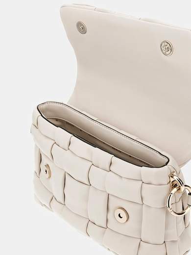 GUESS BORSA DONNA A TRACOLLA MARION INTRECCIATA  - HWWG8072190