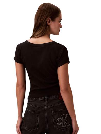 CALVIN KLEIN LABEL T-SHIRT DONNA - LV047C200G