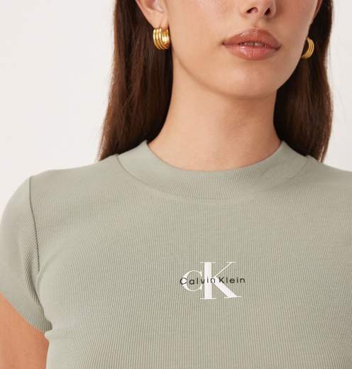 CALVIN KLEIN T-SHIRT UNISEX ADULTO - LV047AB802