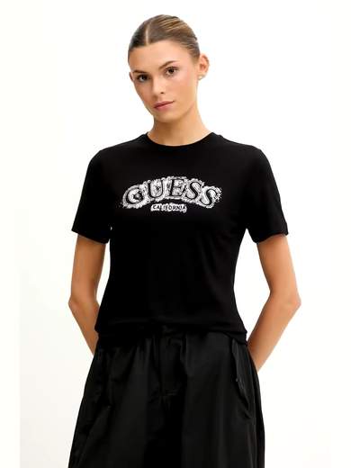 GUESS LEONA T-SHIRT  DONNA  -V6GI15K2982